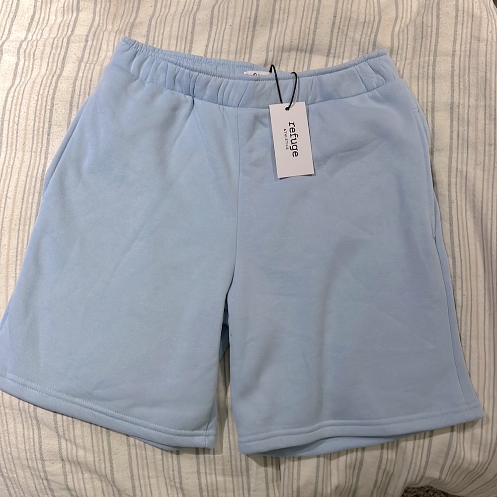 Brand new blue shorts